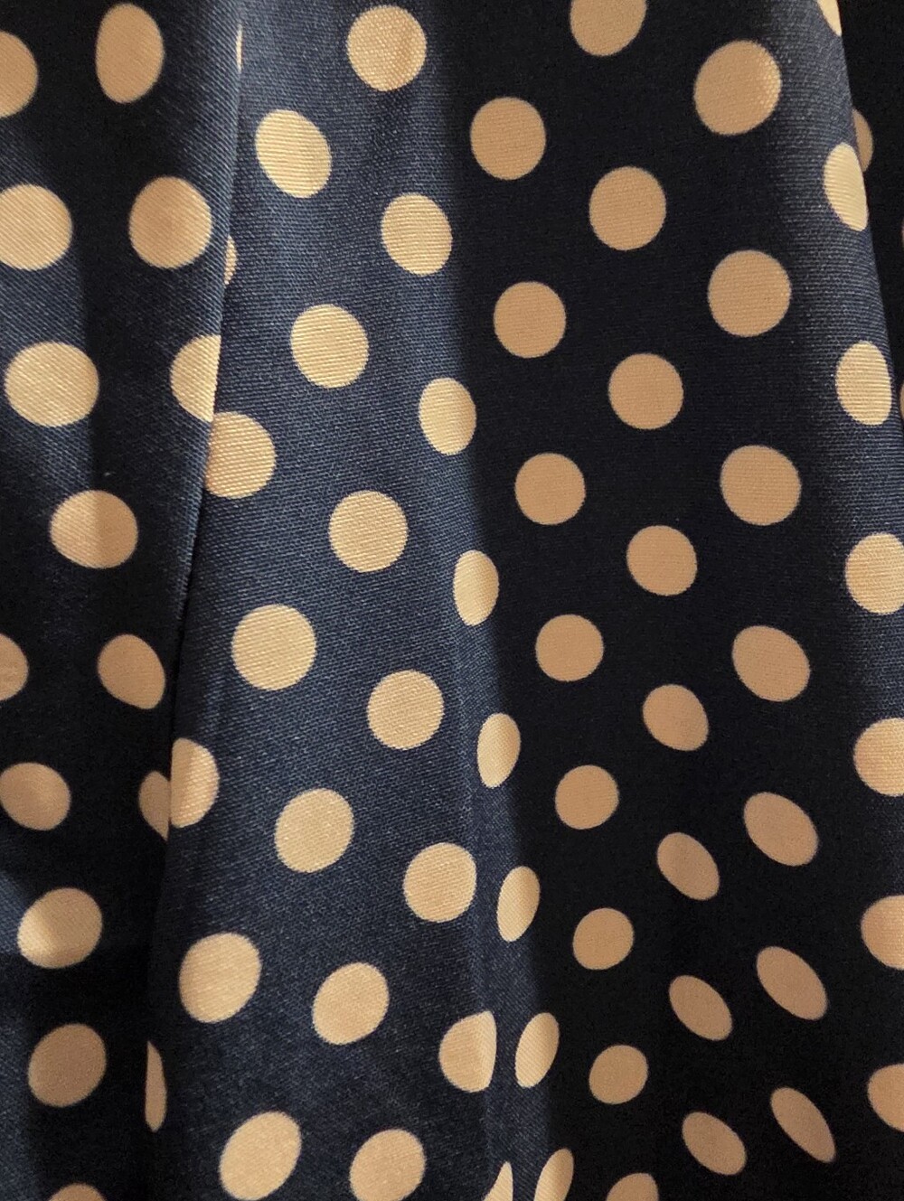 Kohl's Blue Polka Dot Short-Sleeve Maxi Dress - Picture 7 of 7
